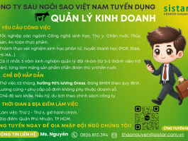 Sistar Vietnam tuyển dụng Trưởng phòng sản phẩm Chẩn đoán (DD Manager)