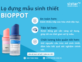 Lọ đựng mẫu sinh thiết BIOPPOT – Giải pháp an toàn và hiệu quả cho bảo quản mô sinh thiết