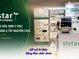 Sistar Vietnam tham dự Hội nghị Hóa sinh Y học miền Trung và Tây Nguyên 2026