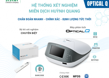 Máy Xét Nghiệm Miễn Dịch Huỳnh Quang OPTIBIO – Giải Pháp Phân Tích Nhanh, Chính Xác Cho Phòng Lab Hiện Đại