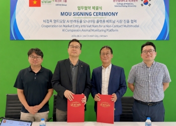 SISTAR Group ký kết biên bản ghi nhớ hợp tác với Soonchunhyang University về công nghệ AI theo dõi thú cưng