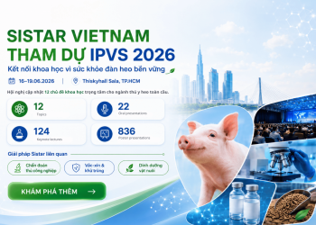 Sistar Vietnam tham dự IPVS 2026 – Hội nghị thú y heo quốc tế 2026