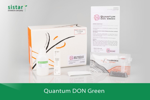 Bộ kit Quantum DON Green đạt chứng nhận USDA/FGIS, định lượng DON trong lúa mì và ngô