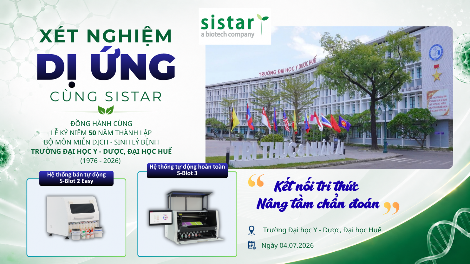 sistar-vietnam-dong-hanh-le-ky-niem-50-nam-bo-mon-mien-dich-sinh-ly-benh-dai-hoc-y-duoc-hue