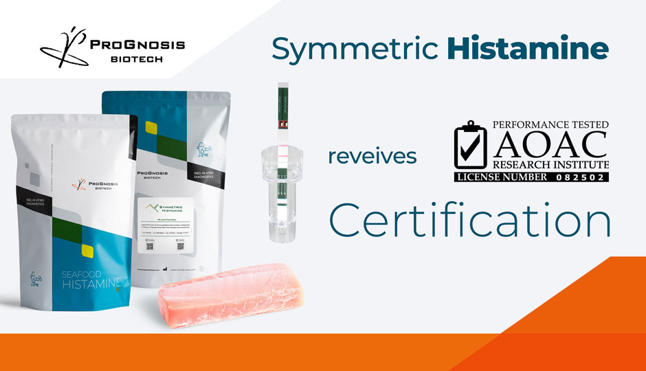 Bộ kit test nhanh Symmetric Histamine đạt chứng nhận AOAC
